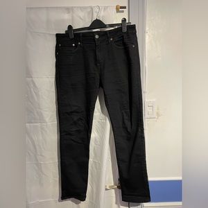 Black Athletic Skinny Jeans - American Eagle 32 x 30